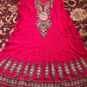 Unstitched Pakistani fabric suit